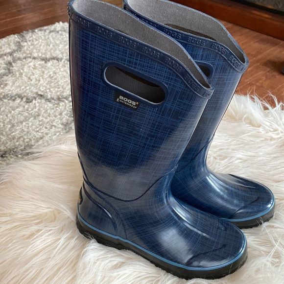 💞BOGS Waterproof 💞rubber boots - Picture 1 of 16